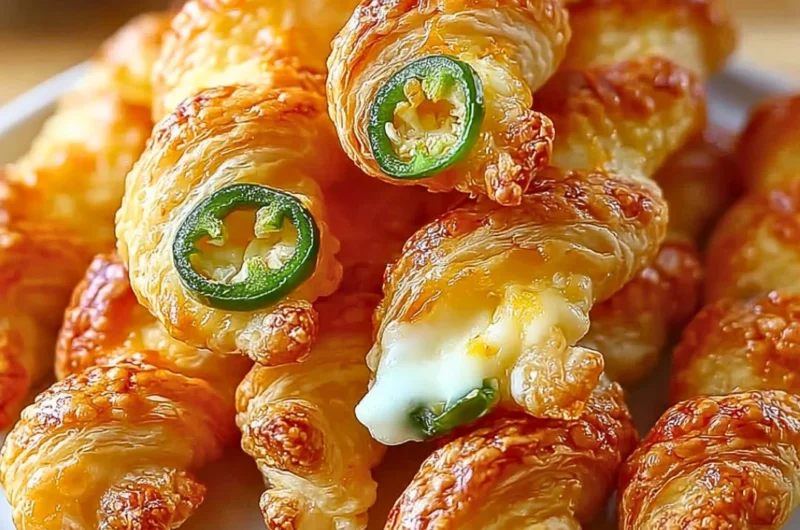Irresistibly spicy jalapeno popper twists served on a game night platter
