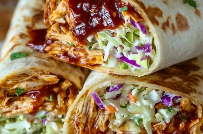 Healthy summer lunch wrap recipe for busy days