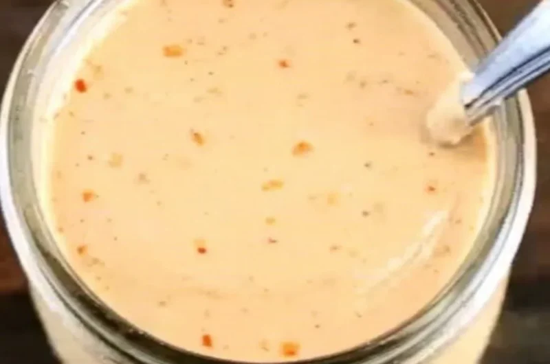 Bottle of Boom Sauce, a flavorful seasoning for enhancing dishes.