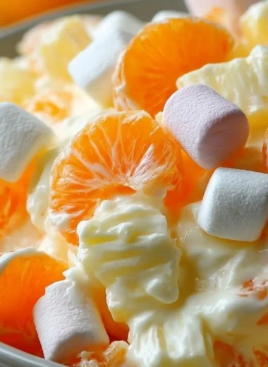 Bowl of colorful Hawaiian Fruit Salad with tropical fruits