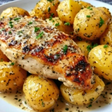 Delicious garlic parmesan chicken cooked in a crockpot for tender flavor.