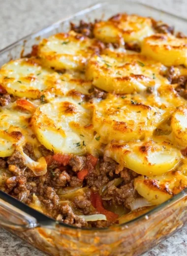 Delicious dish that disappeared faster than anything else on the table.